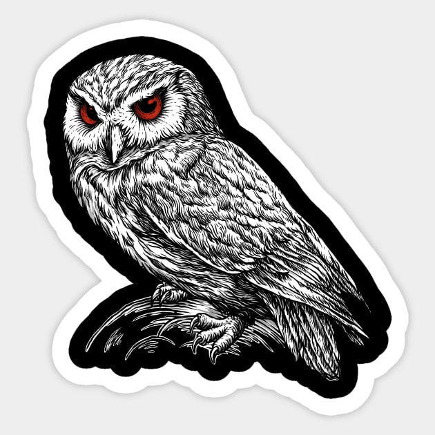 Owl Sticker by Arjanaproject